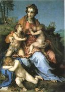 Andrea del Sarto Charity (mk05) oil painting on canvas